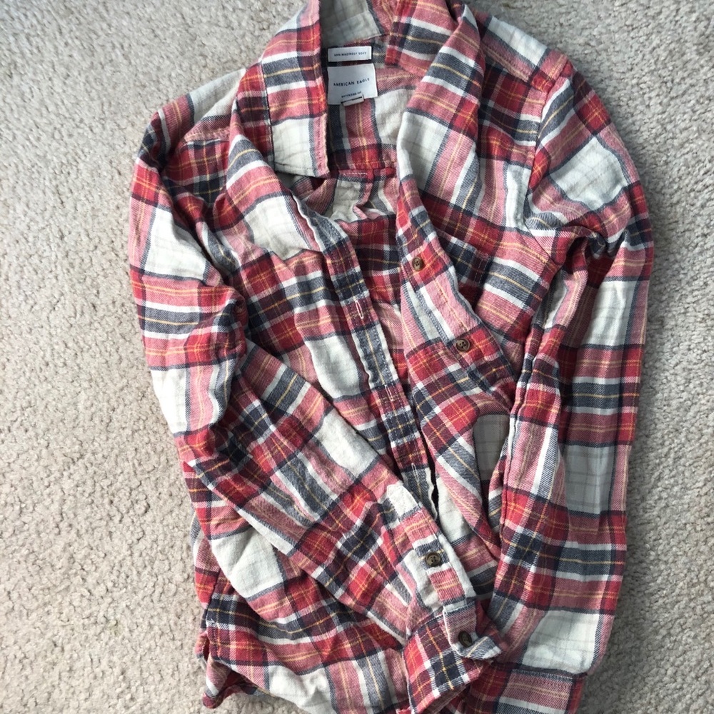 American Eagle Flannels, 2 for $20
